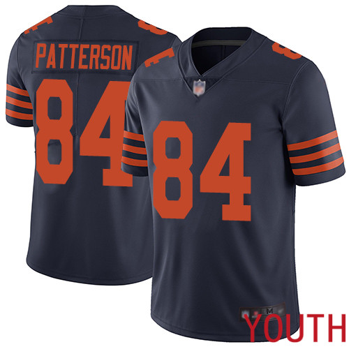 Chicago Bears Limited Navy Blue Youth Cordarrelle Patterson Jersey NFL Football 84 Rush Vapor Untouchable